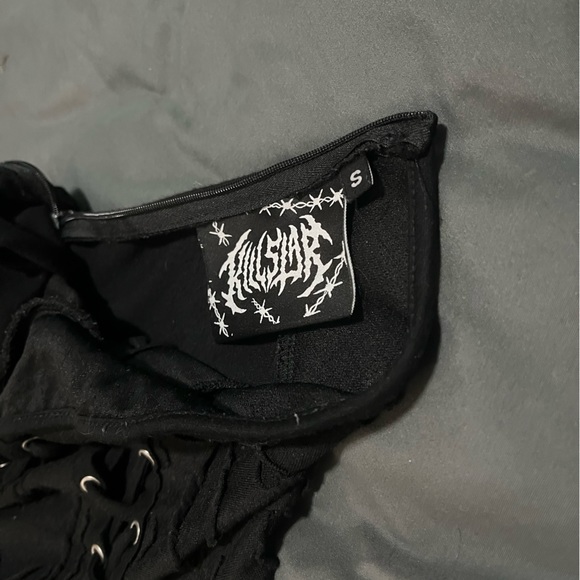 Killstar Cold-Shoulder Crop Top - Picture 5 of 5